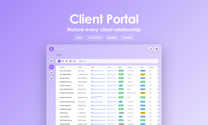 Client Portal - Grid