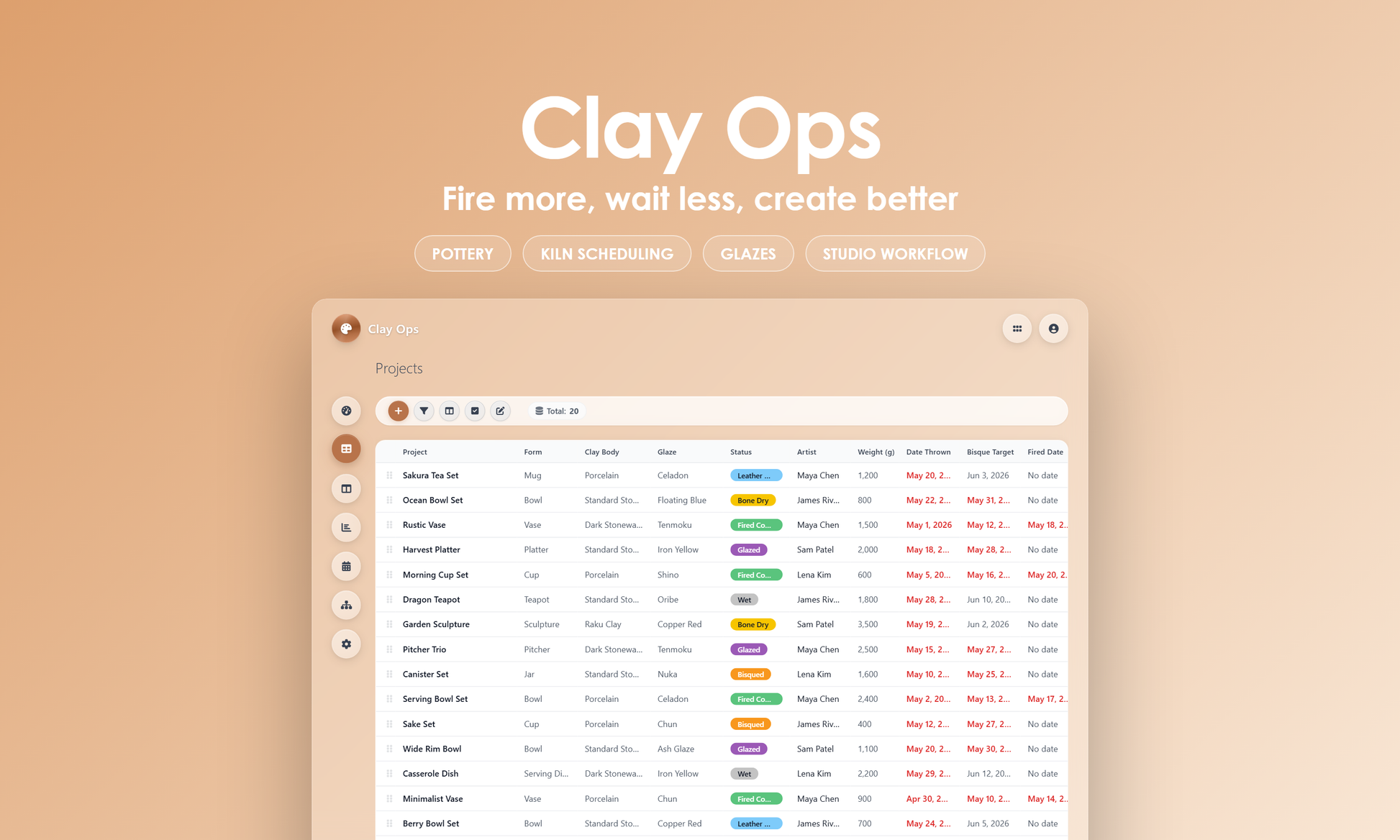 Clay Ops - Grid