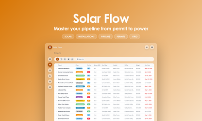 Solar Flow - Grid