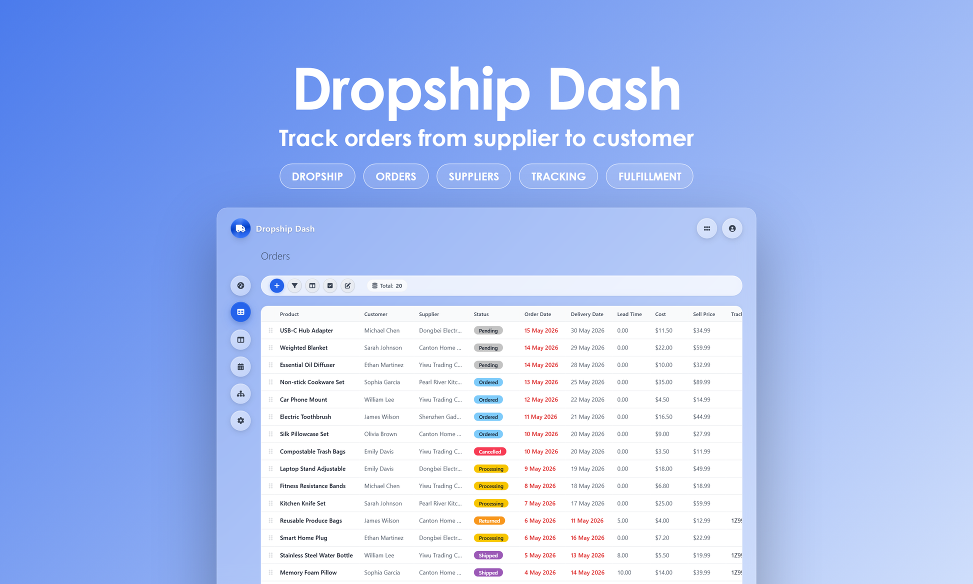 Dropship Dash - Grid