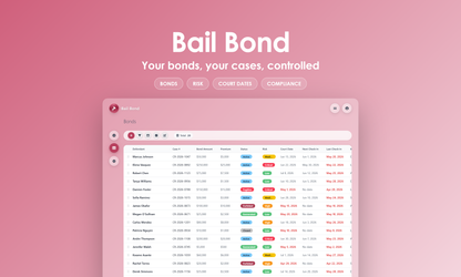Bail Bond - Grid