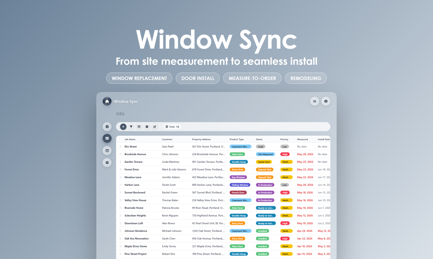 Window Sync - Grid