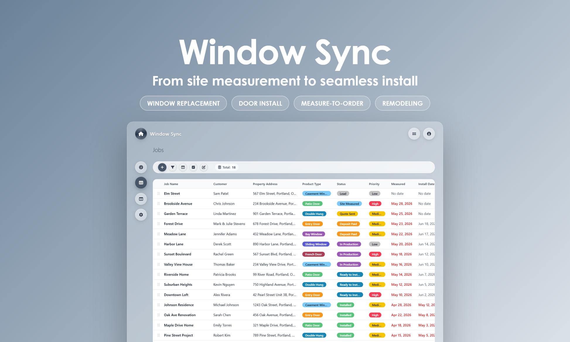 Window Sync - Grid