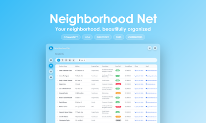Neighborhood Net - Grid