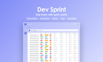 Dev Sprint - grid