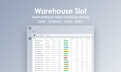 Warehouse Slot - Grid