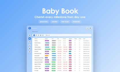 Baby Book - Grid