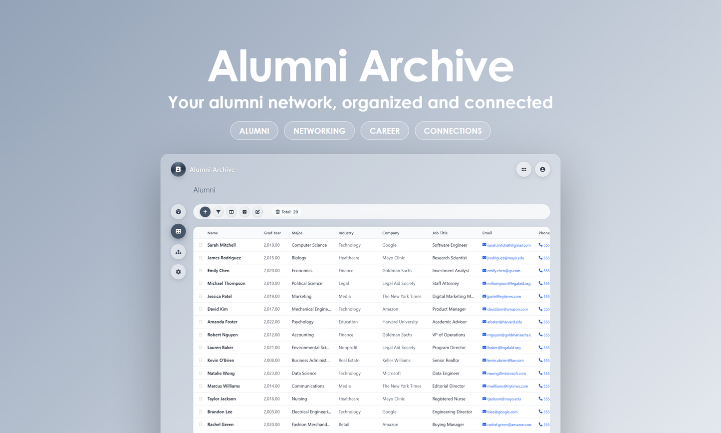 Alumni Archive - Grid