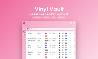 Vinyl Vault - Grid
