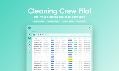 Cleaning Crew Pilot - Grid