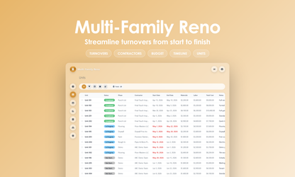 Multi-Family Reno - Grid