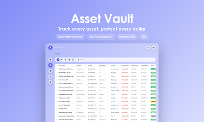 Asset Vault - Grid