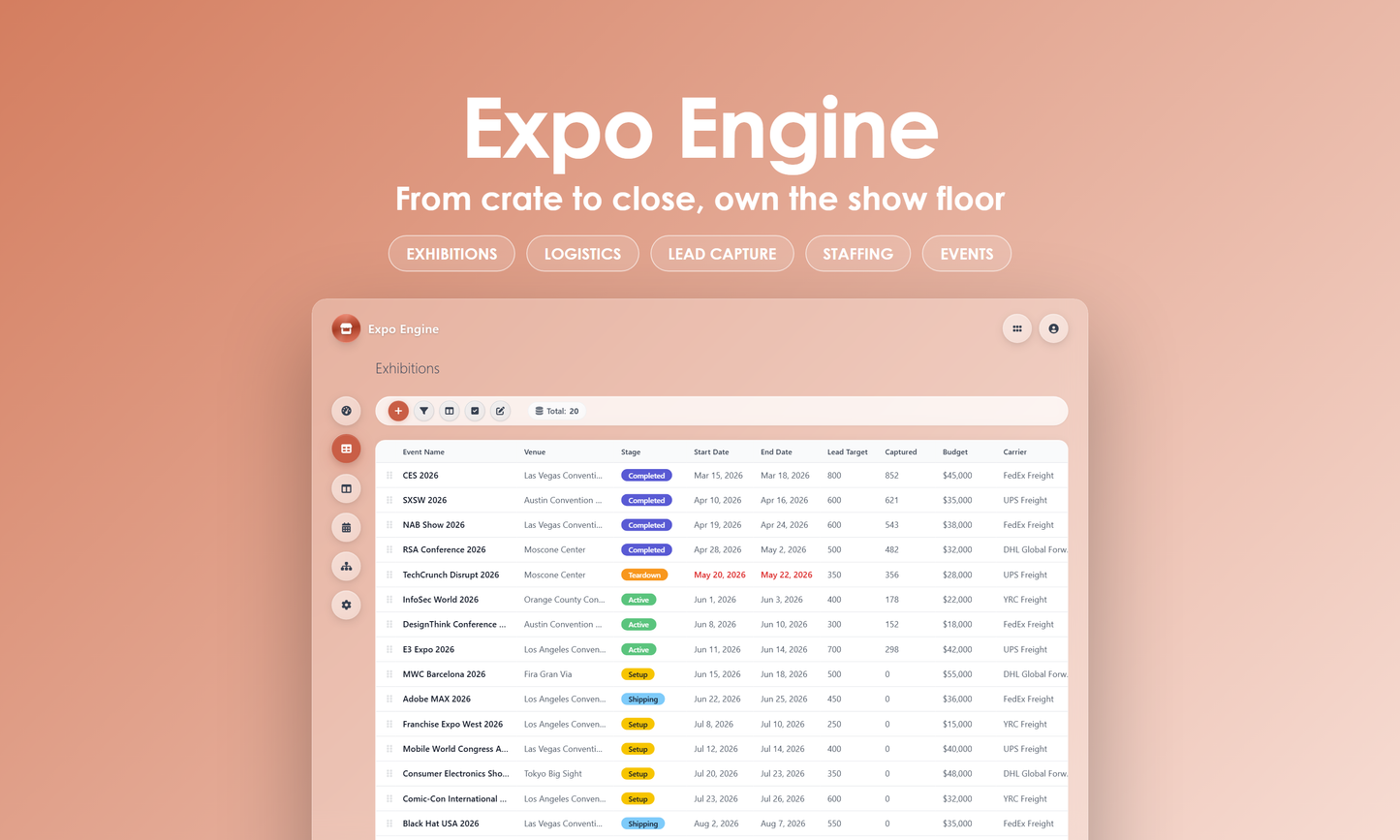 Expo Engine - Grid