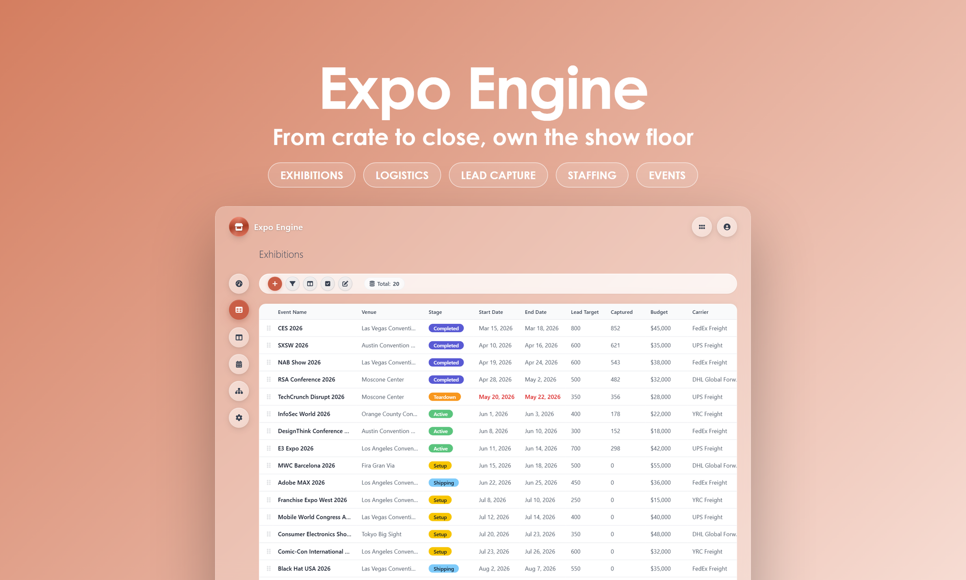 Expo Engine - Grid
