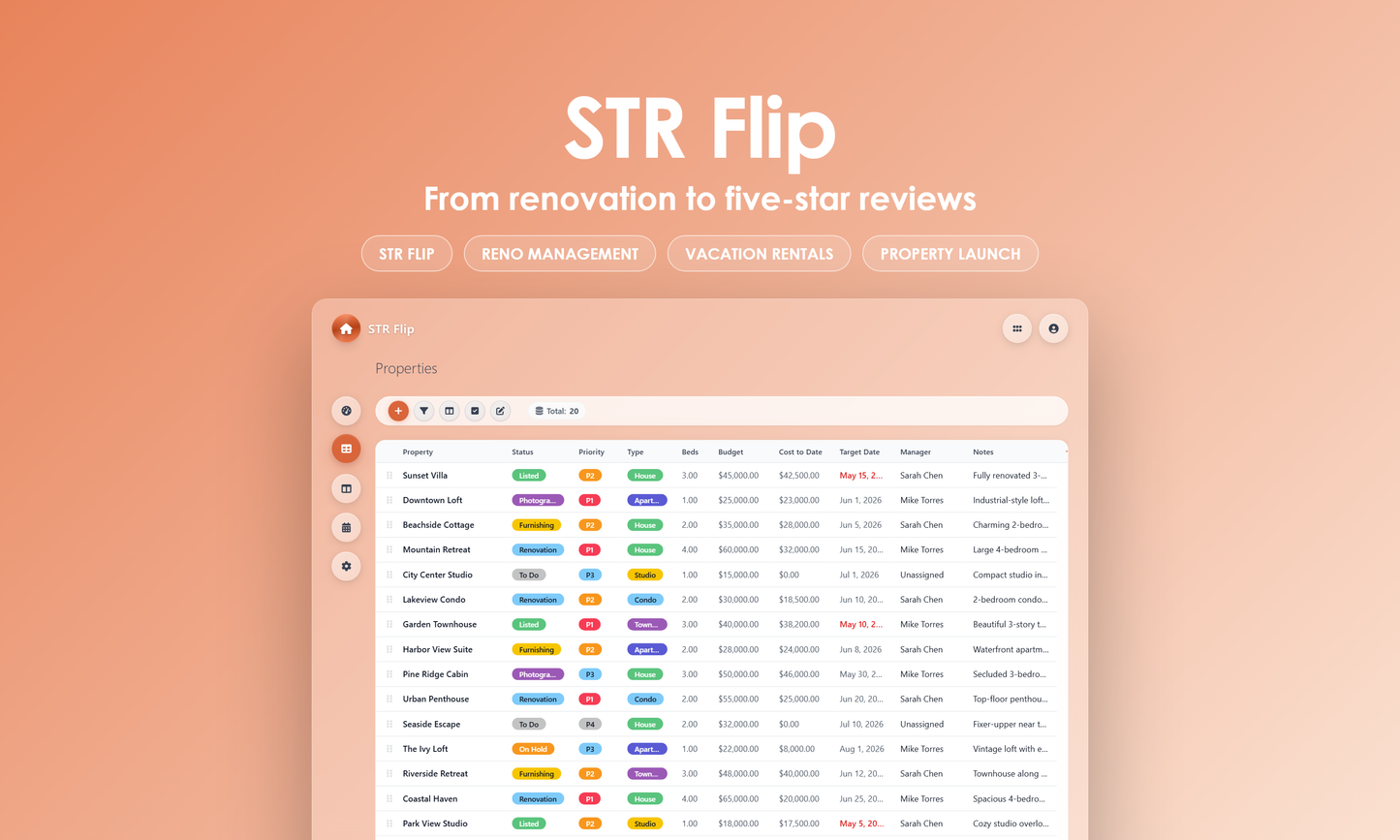 STR Flip - Grid