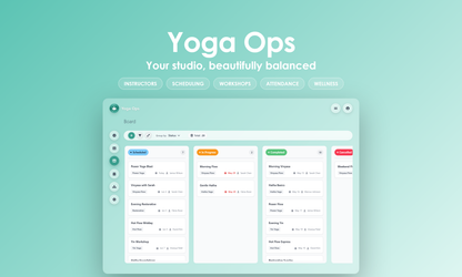 Yoga Ops - Kanban