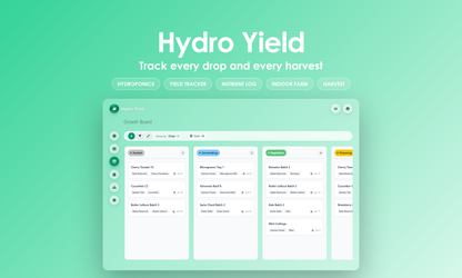 Hydro Yield - Kanban