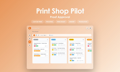 Print Shop Pilot - Kanban