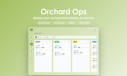 Orchard Ops - Kanban