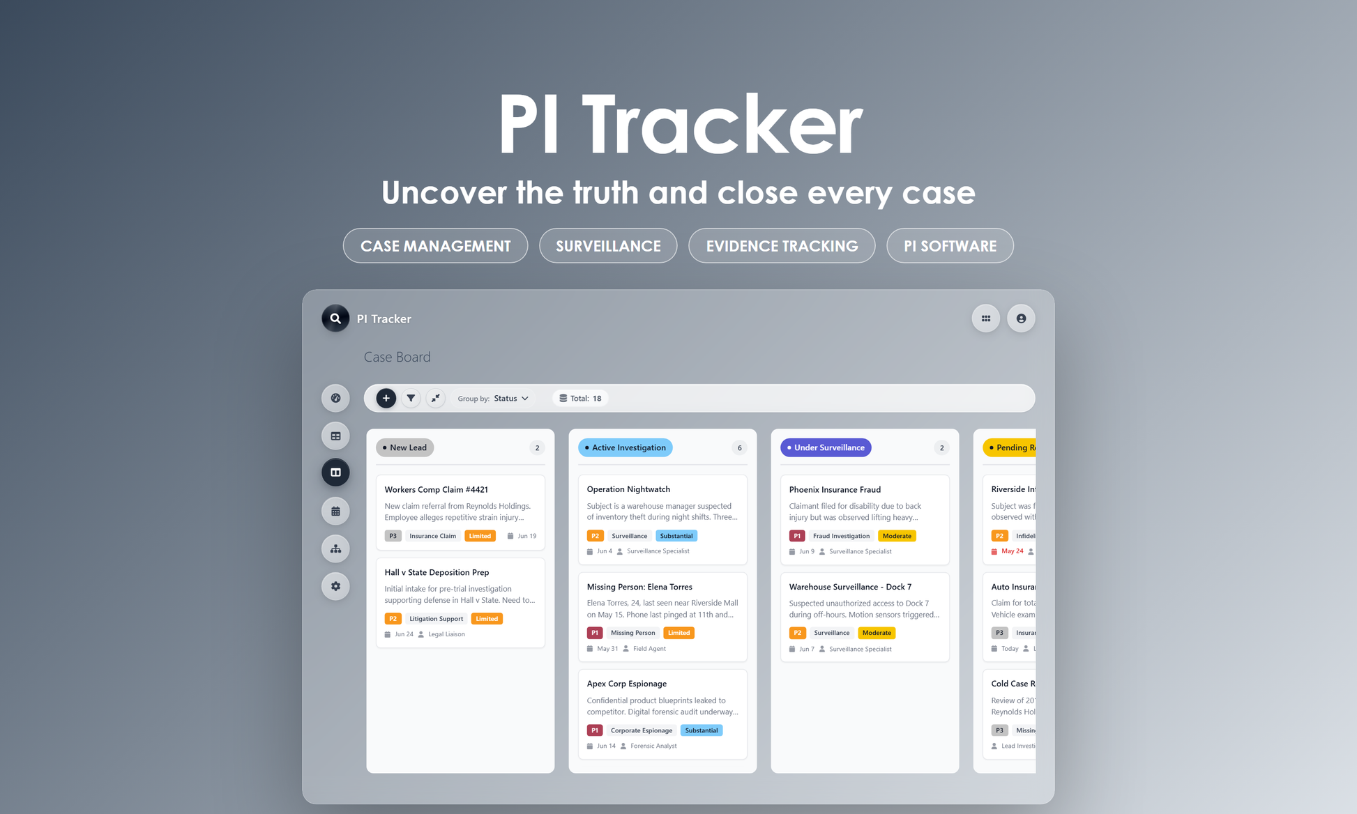 PI Tracker - Kanban