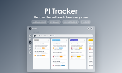 PI Tracker - Kanban
