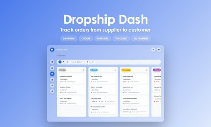 Dropship Dash - Kanban