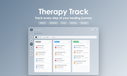 Therapy Track - Kanban