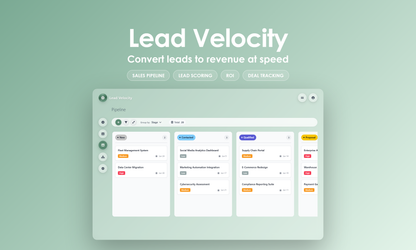 Lead Velocity - Kanban