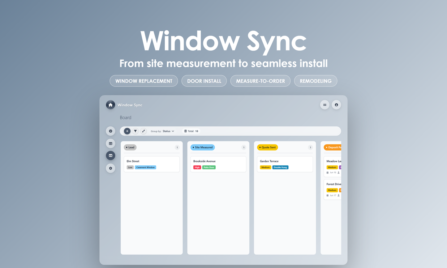 Window Sync - Kanban