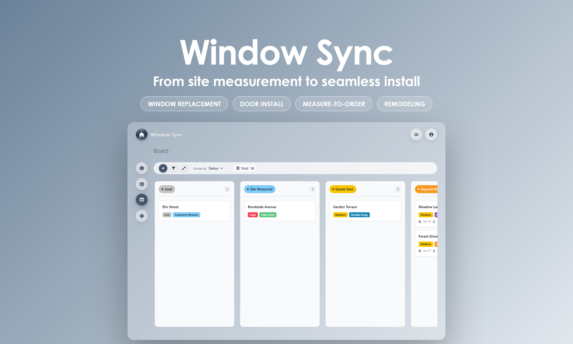 Window Sync - Kanban