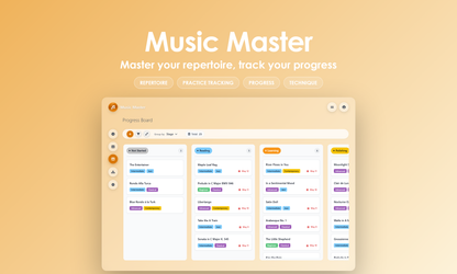 Music Master - Kanban