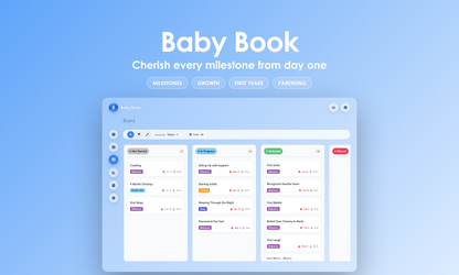 Baby Book - Kanban