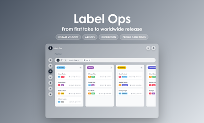 Label Ops - Kanban