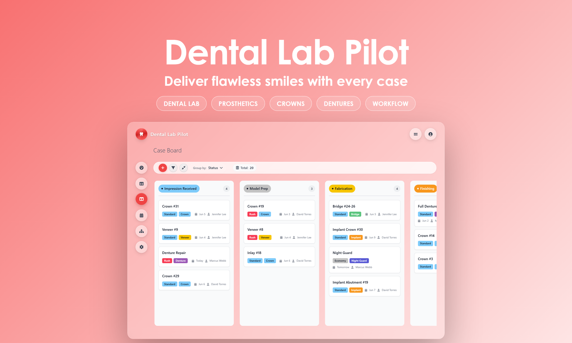 Dental Lab Pilot - Kanban