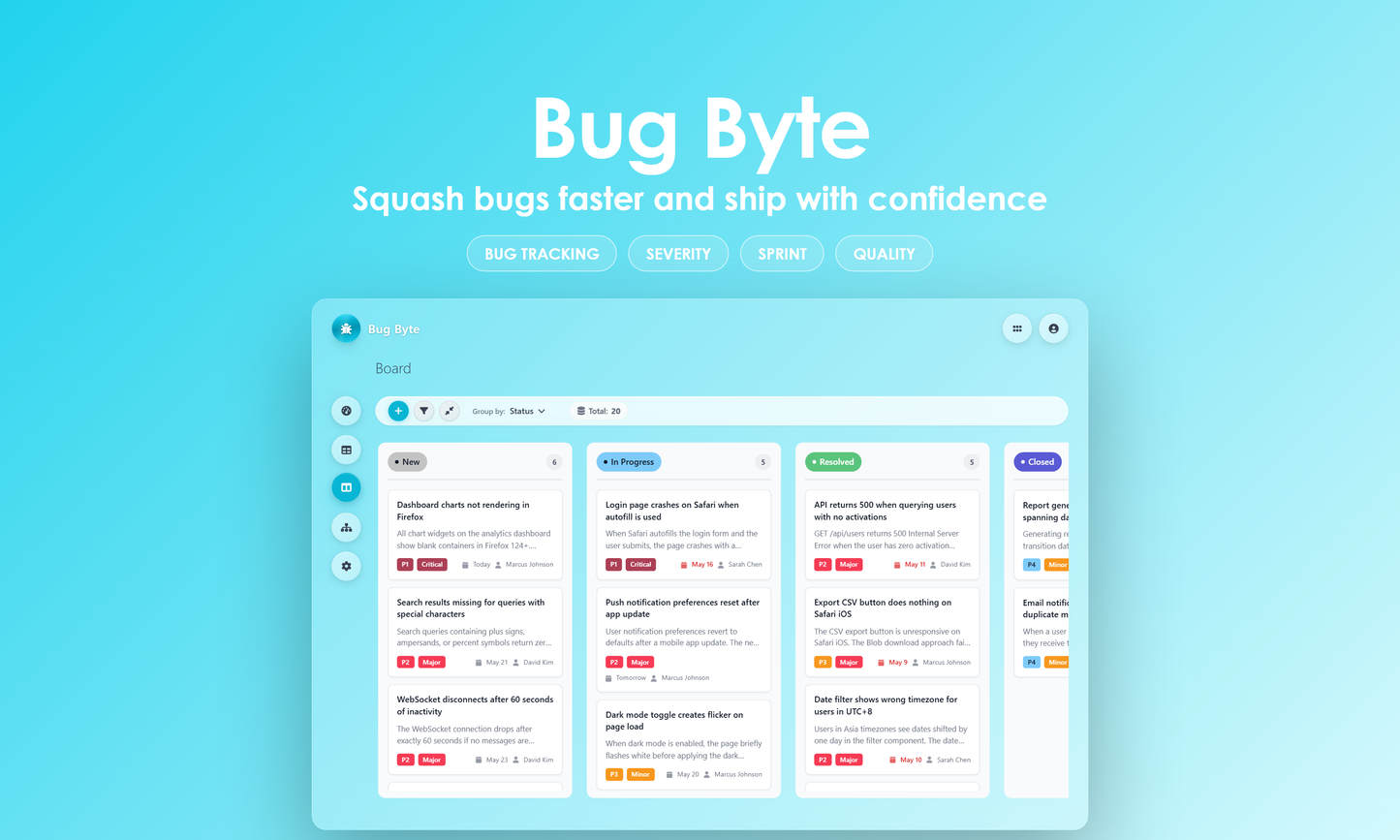 Bug Byte - Kanban