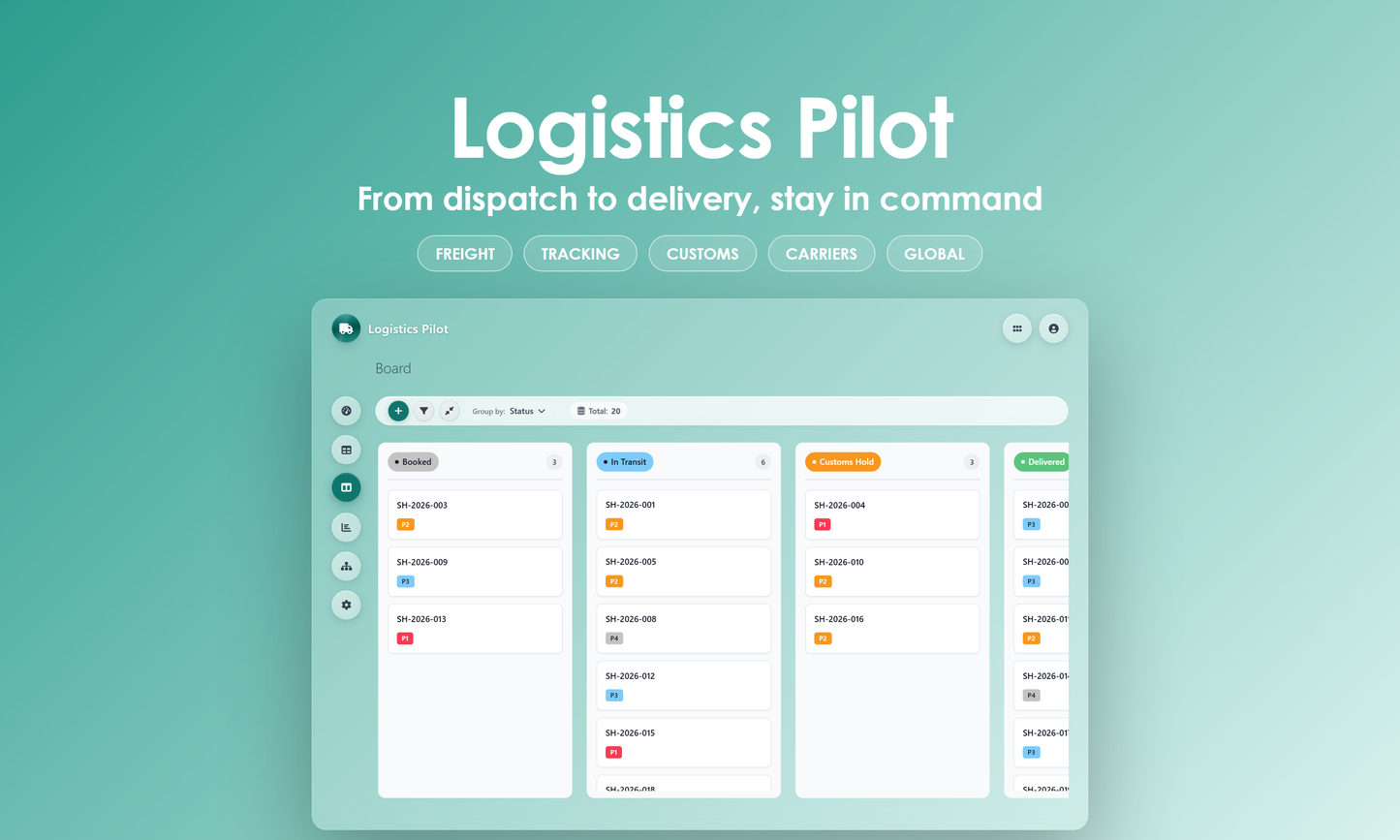 Logistics Pilot - Kanban