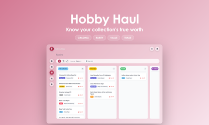 Hobby Haul - Kanban
