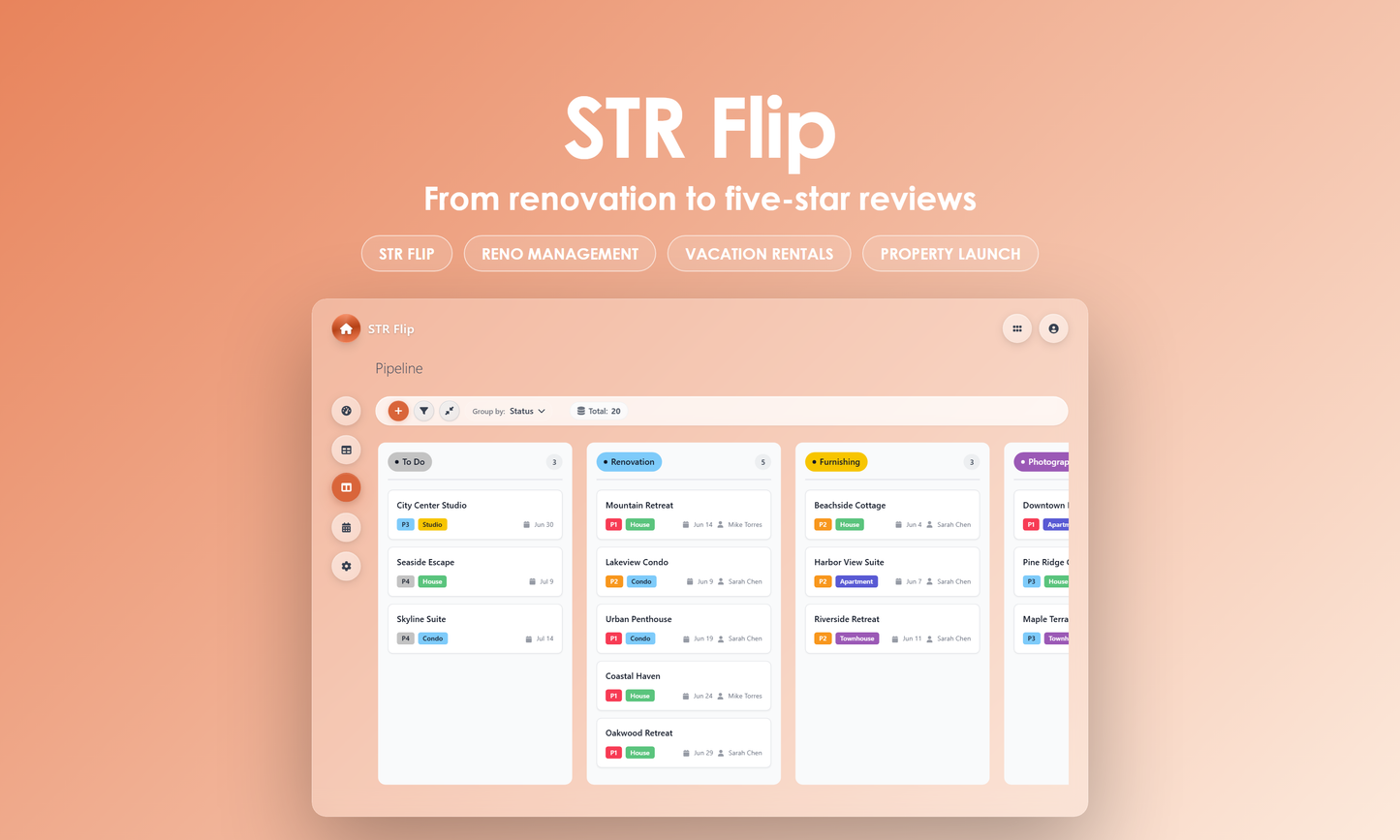 STR Flip - Kanban