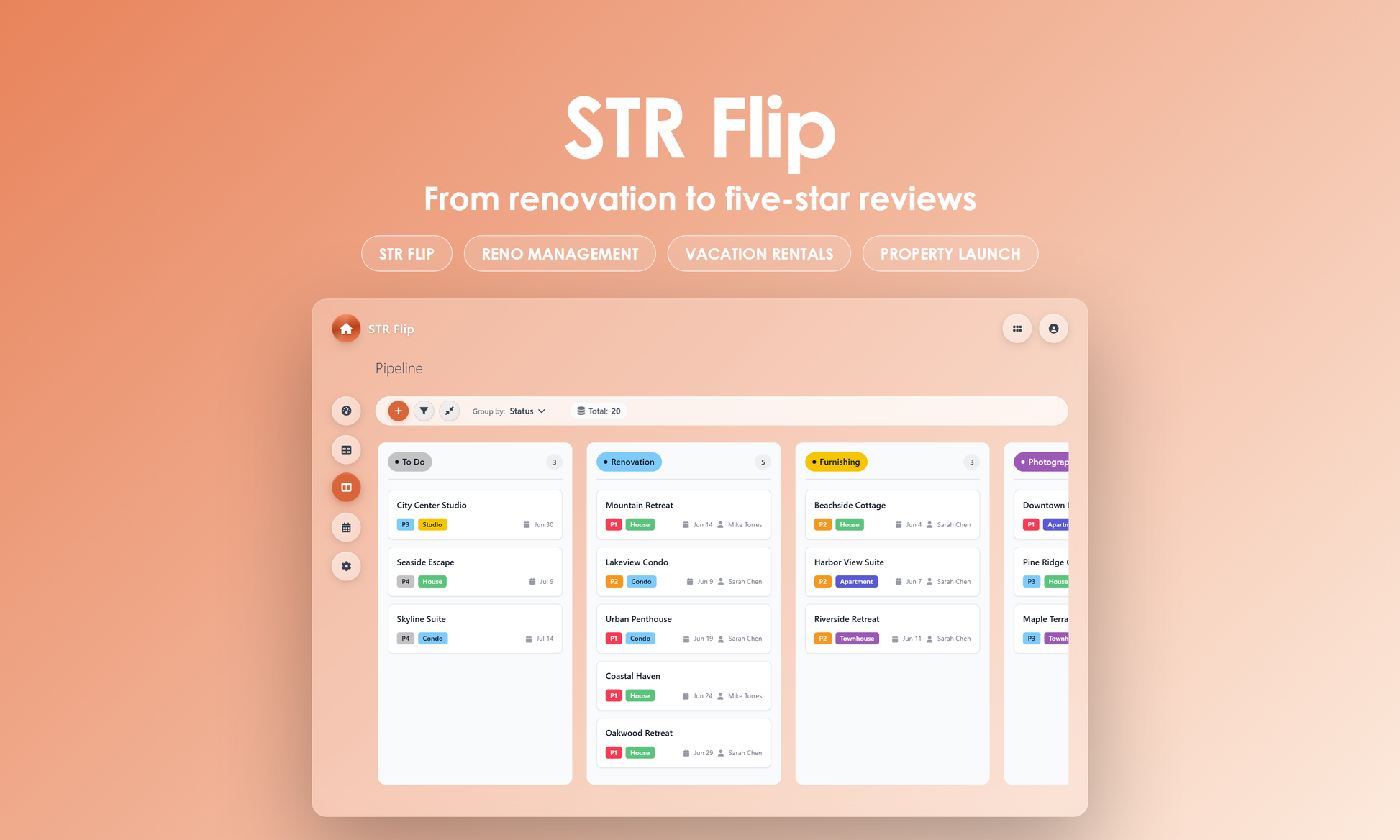 STR Flip - Kanban
