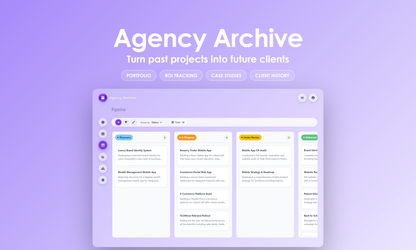 Agency Archive - Kanban