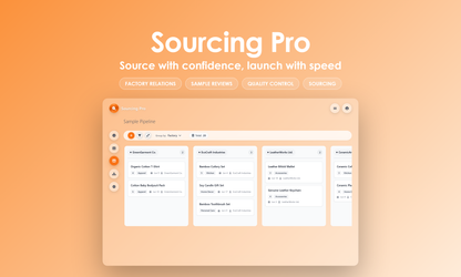 Sourcing Pro - Kanban