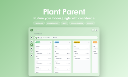 Plant Parent - Kanban