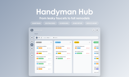 Handyman Hub - Kanban