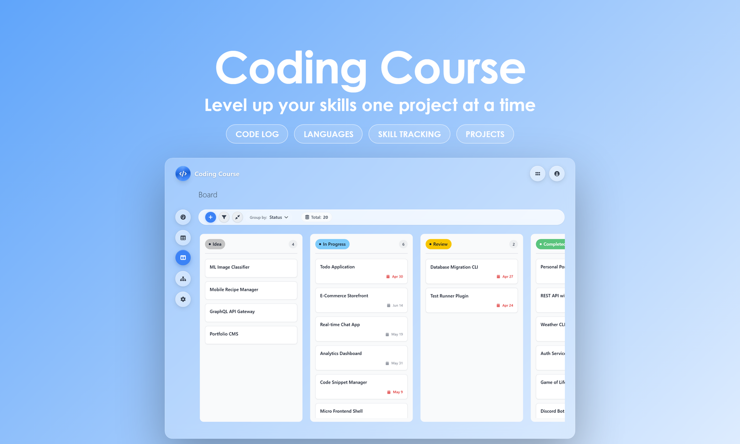 Coding Course - Kanban