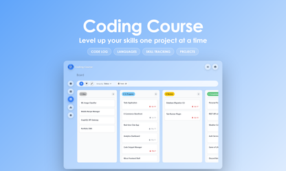 Coding Course - Kanban