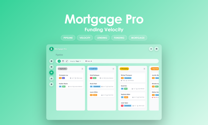 Mortgage Pro - Kanban