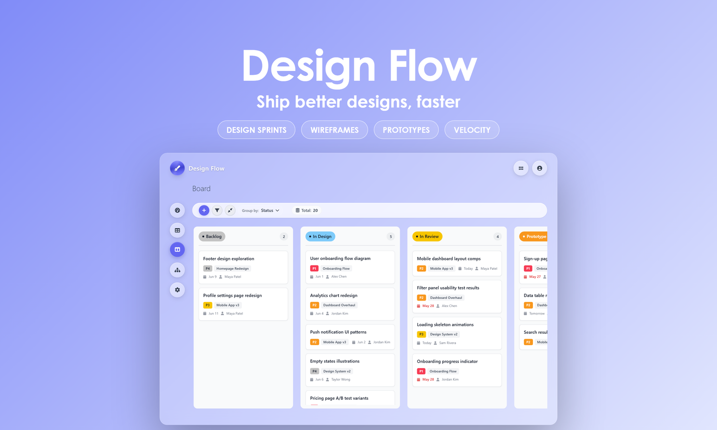 Design Flow - Kanban