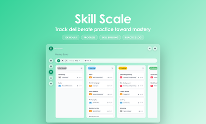 Skill Scale - Kanban