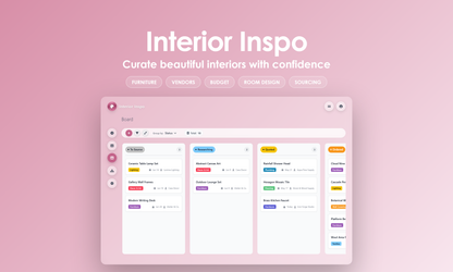 Interior Inspo - Kanban