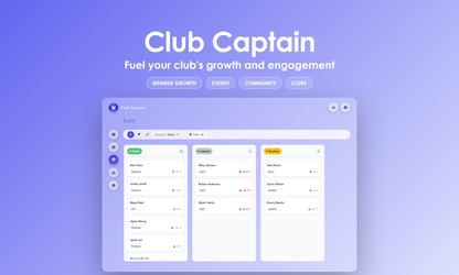 Club Captain - Kanban